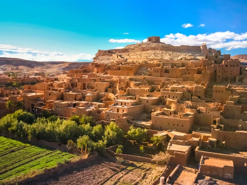 Ancient city of Atlas in Morocco, showcasing historic architecture and vibrant culture, Best months to visit Morocco.